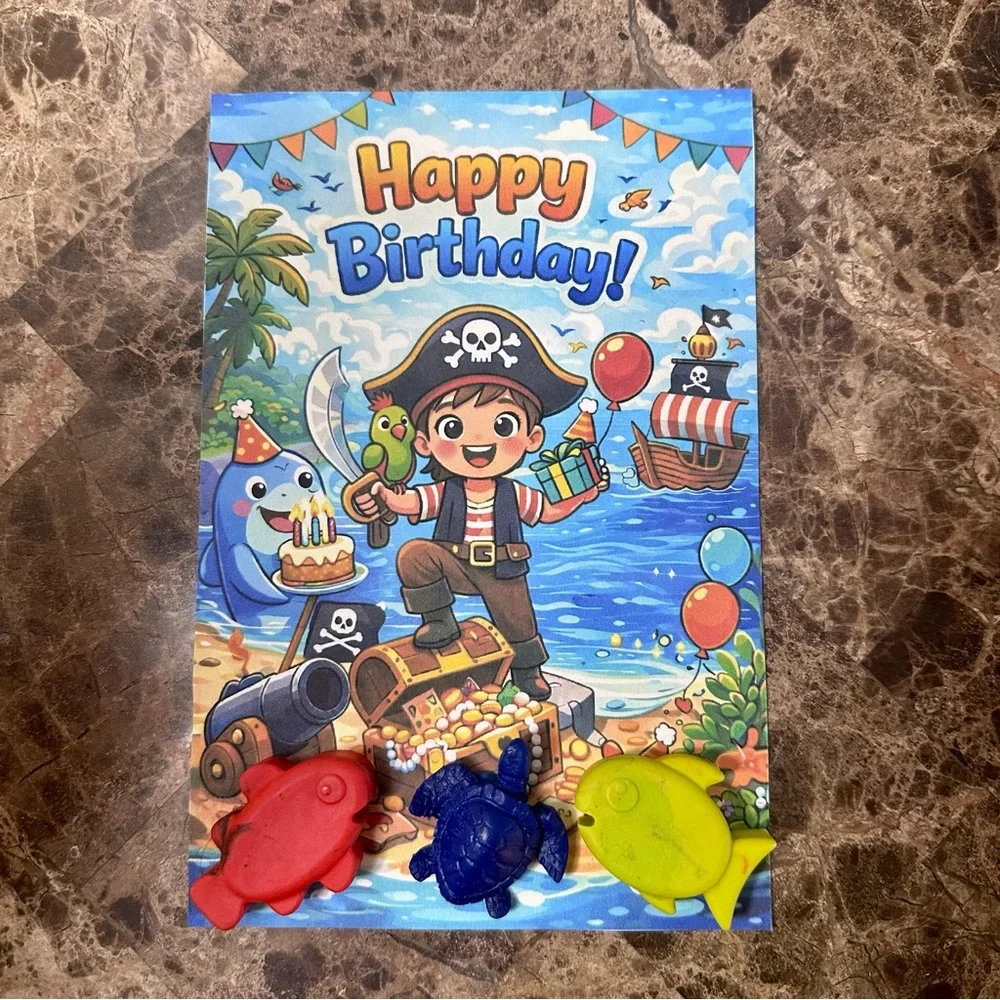 Handmade pirate themed